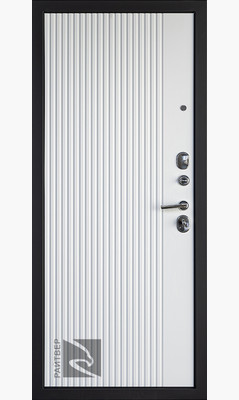 Входная дверь Вертикаль - фото